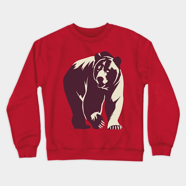 Artistic Bear Crewneck Sweatshirt by TomCage